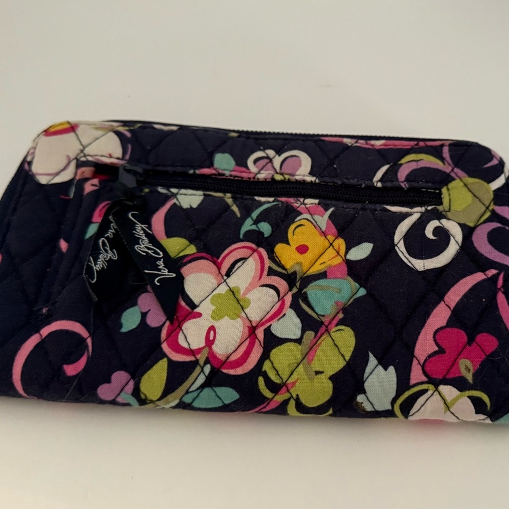 Vera Bradley Floral Quilted Women's Wallet/Wristlet